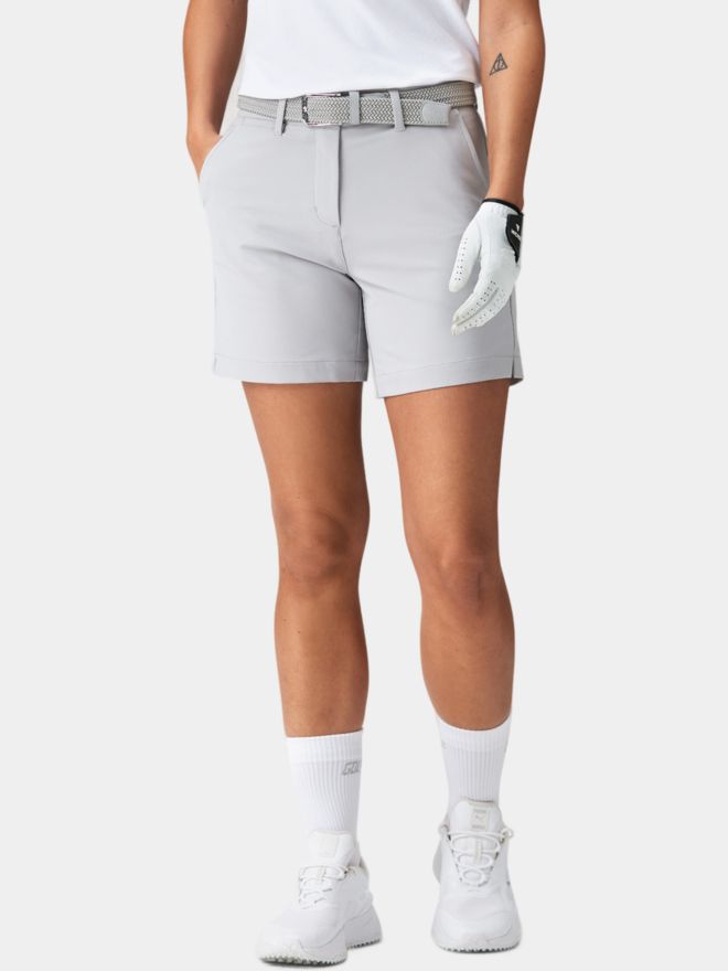 Macade Golf Flex šortky světle šedá