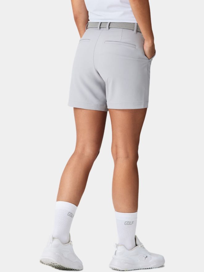 Macade Golf Flex šortky světle šedá