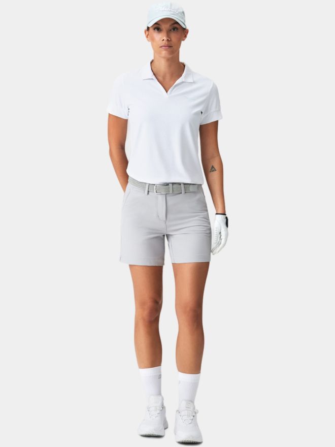 Macade Golf Flex šortky světle šedá