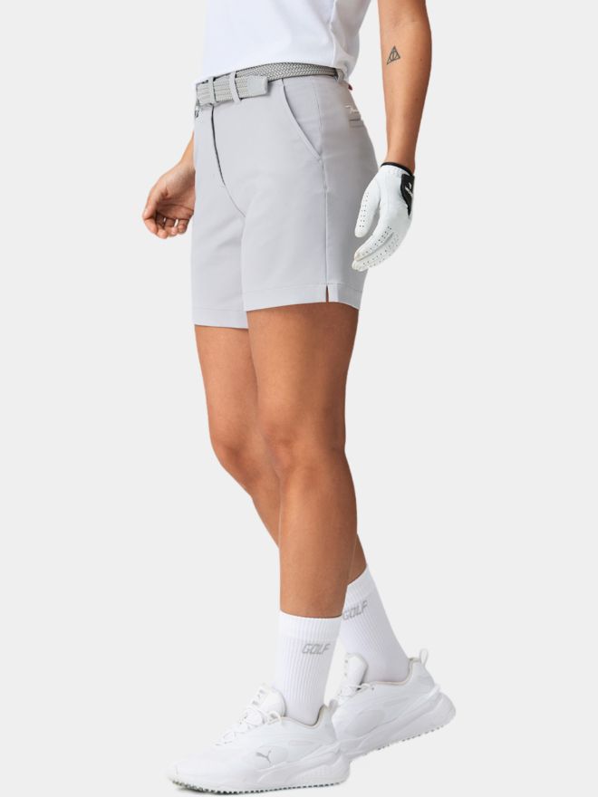 Macade Golf Flex šortky světle šedá