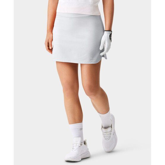 Macade Golf Kaya Flex Skort short in light gray buy online Golf House