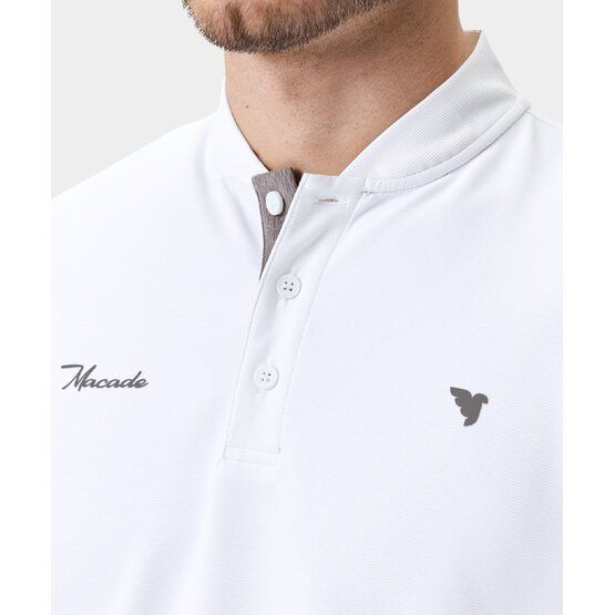 Macade Golf  Košile Heath Bomber Polo s krátkým rukávem bílá