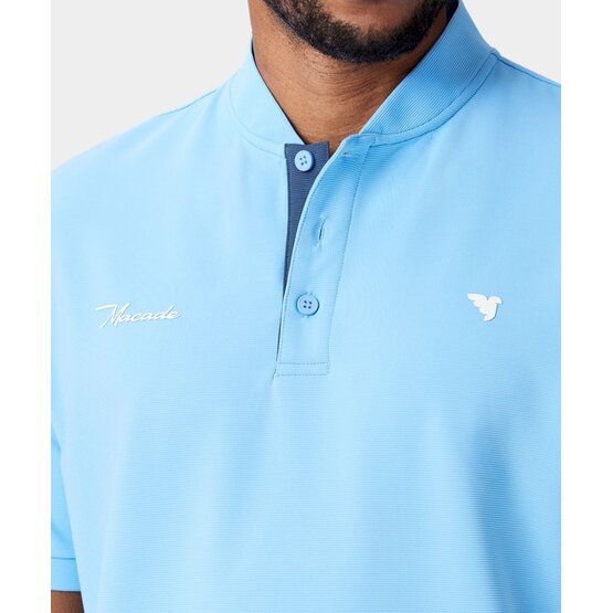 Macade Golf Košile Heath Bomber Polo s krátkým rukávem světle modrá