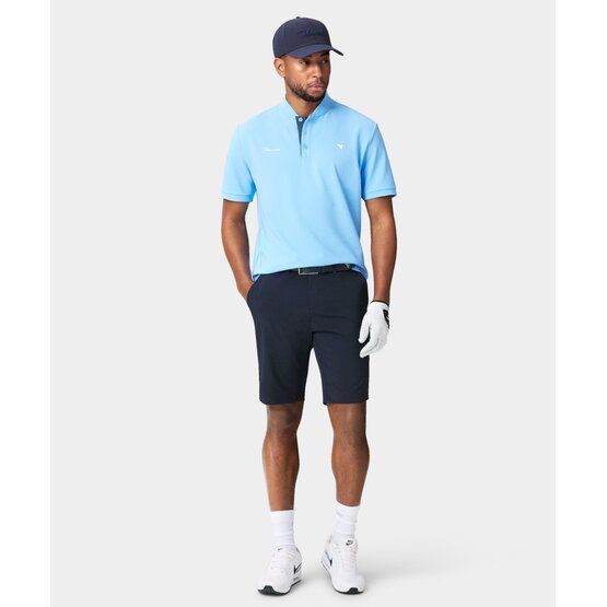 Macade Golf Košile Heath Bomber Polo s krátkým rukávem světle modrá