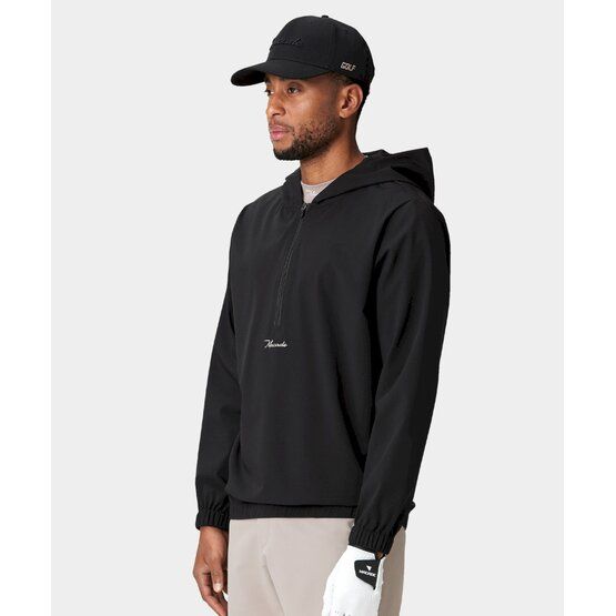 Macade Golf  JuniperWind Hoodie  větrovka s dlouhým rukávem černá