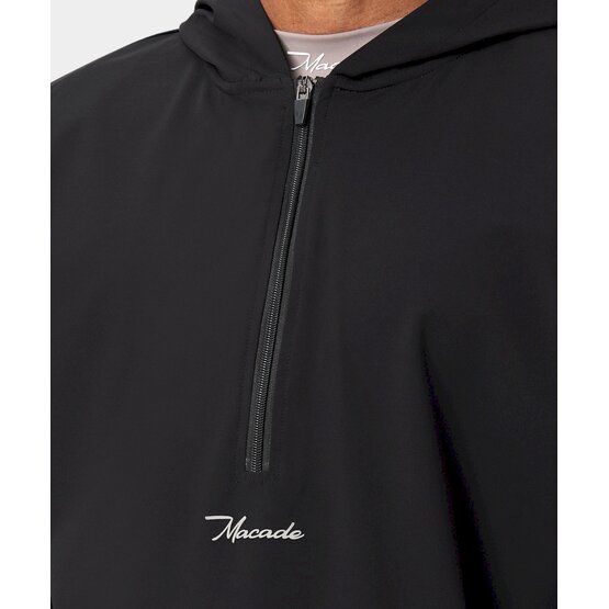 Macade Golf  JuniperWind Hoodie long sleeve windshirt black