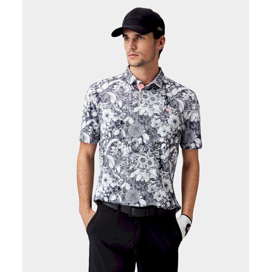 Macade Golf  Ash Floral TX Tour polo s krátkým rukávem fancy