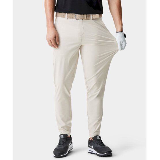 Macade Golf Four-Way Stretch Jogger Jogpants Hose hellgrau