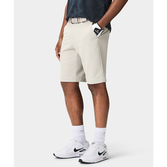 Macade Golf Four-Way Stretch Shorts Bermuda Hose hellgrau