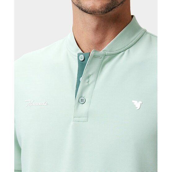 Macade Golf  Košile Heath Mint Bomber Polo s krátkým rukávem světle zelená