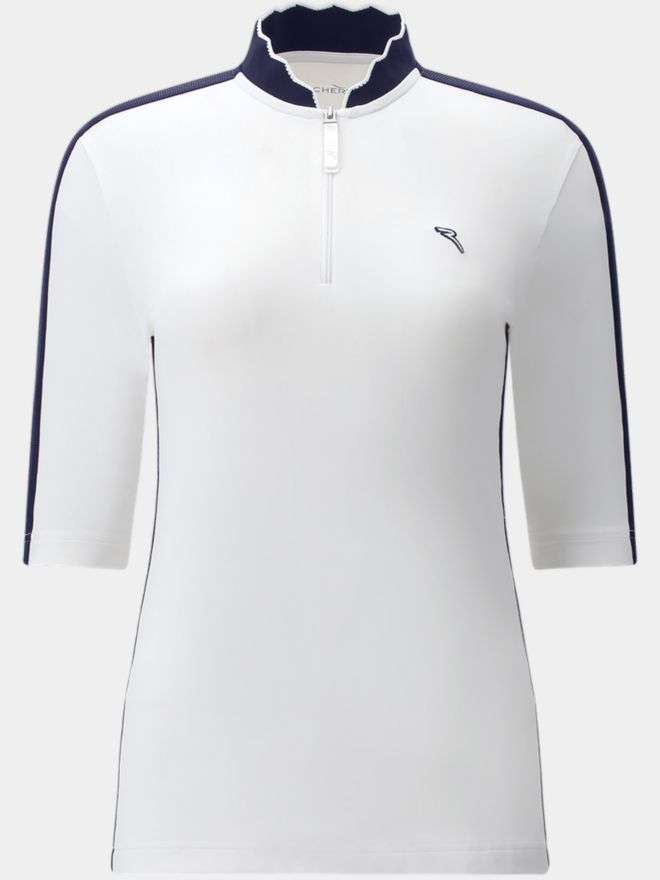 Chervo ATOLLI 3/4 Arm Polo weiß