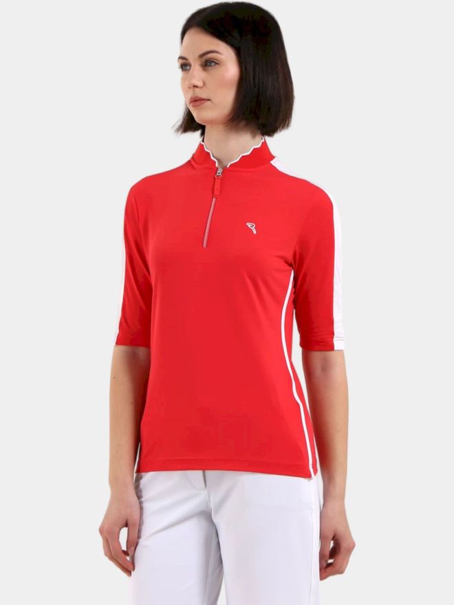 Chervo ATOLLI 3/4 Arm Polo rot