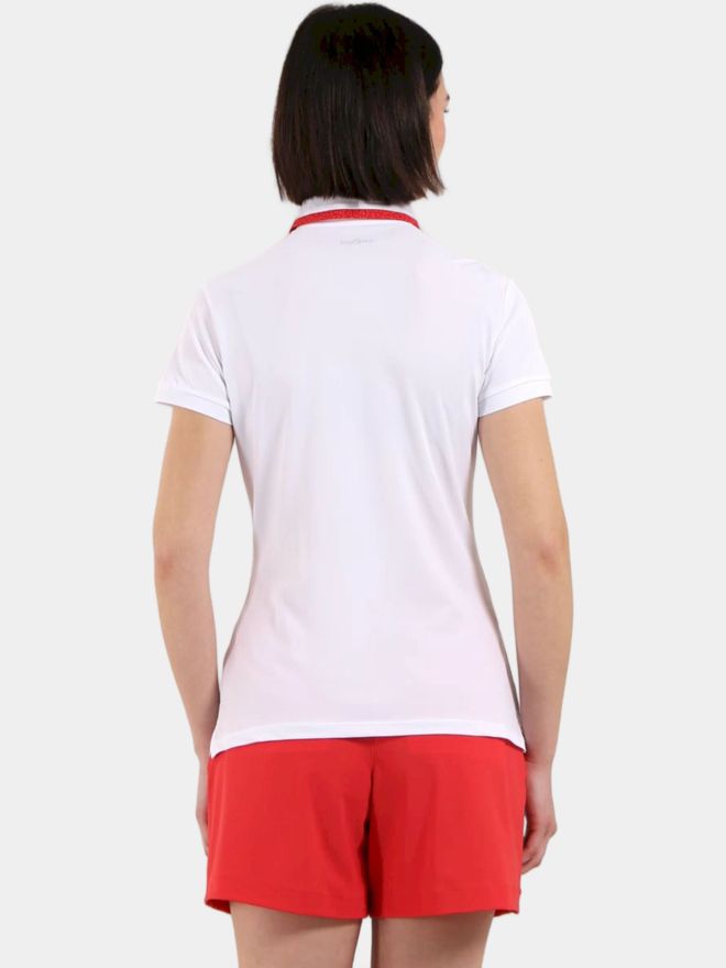 Chervo AQUAMARINE Halbarm Polo weiß