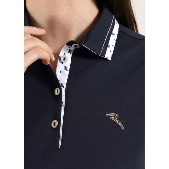 Chervo  AQUAMARINE half-sleeve polo navy