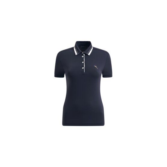 Chervo  AQUAMARINE half-sleeve polo navy