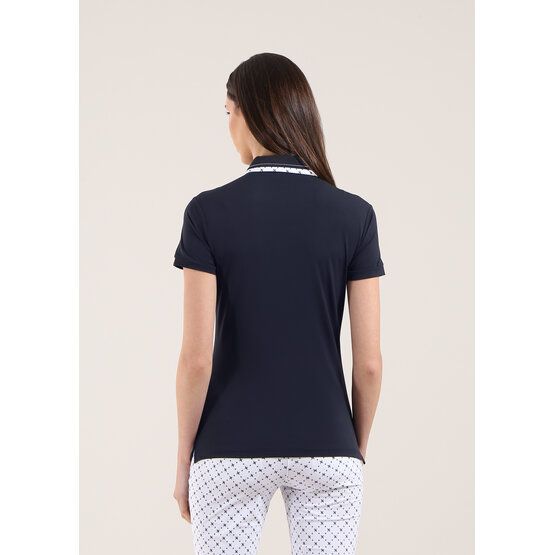 Chervo  AQUAMARINE half-sleeve polo navy