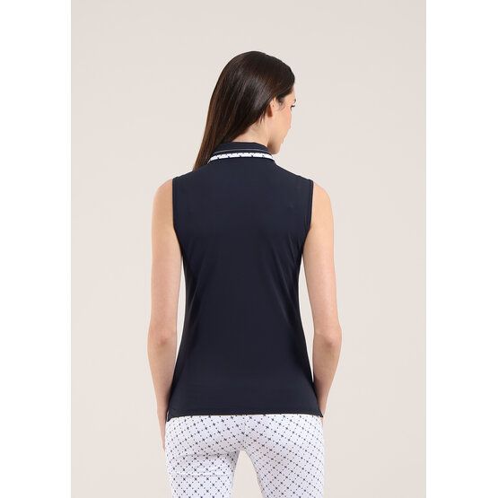 Chervo  AMBROSIA sleeveless polo navy