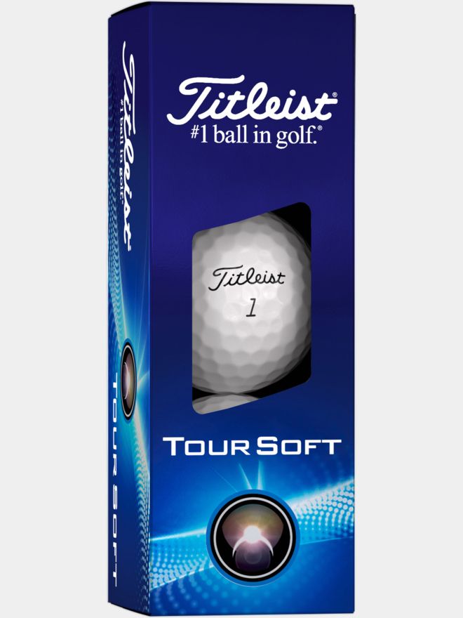 Titleist Tour Soft 2024 Golfbälle weiß