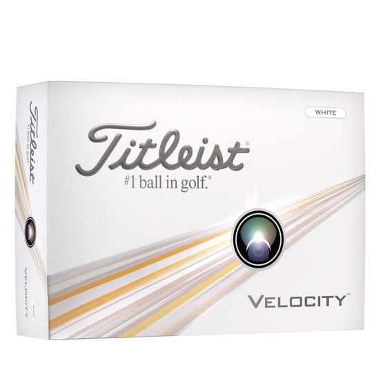 Titleist Velocity 2024 Golfbälle weiß