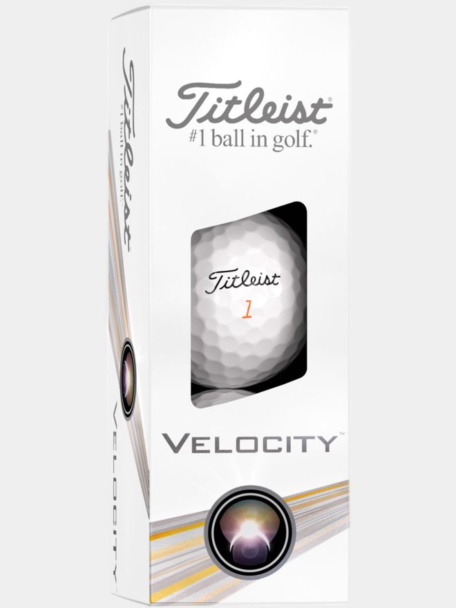 Titleist Velocity 2024 Golfbälle weiß
