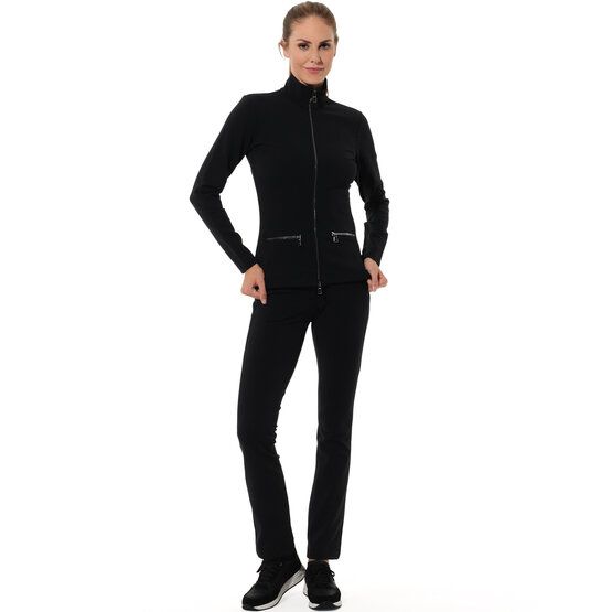 MDC Full Zip Stretch Jacke schwarz