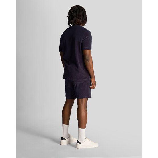 Lyle & Scott Towelling Short Bermuda Hose navy