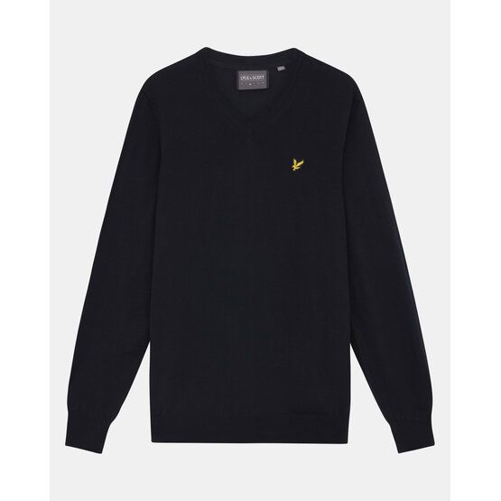 Lyle & Scott Golf V Neck Pullover Strick navy