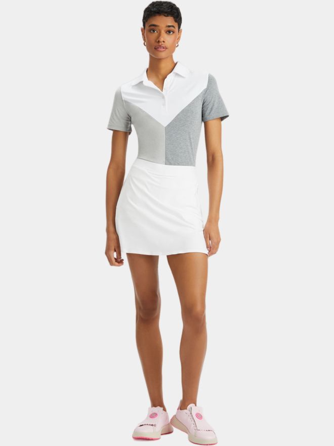 G/Fore 17 inch EFFORTLESS SKORT kurz Skort weiß