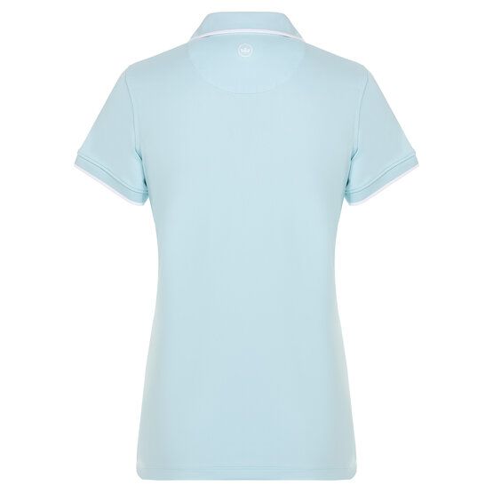 Peter Millar  BETTY SHORT SLEEVE DROP V half-sleeve polo turquoise