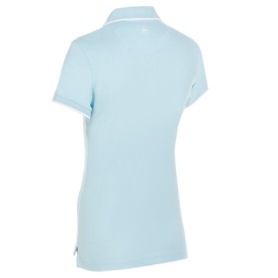 Peter Millar  BETTY SHORT SLEEVE DROP V half-sleeve polo turquoise