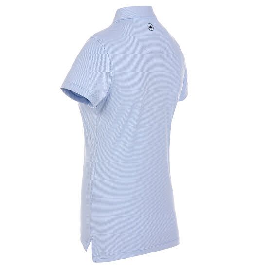 Peter Millar  JUBILEE SHORT SLEEVE BUTTON half-sleeve polo light blue