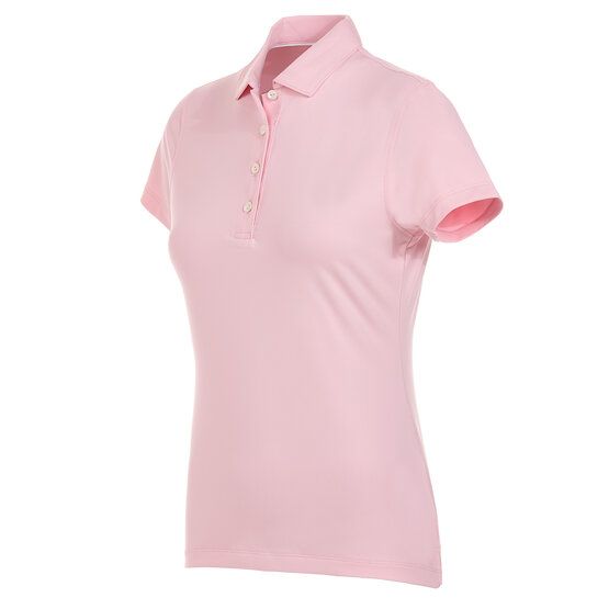 Peter Millar  SHORT SLEEVE BUTTON half-sleeve polo pink