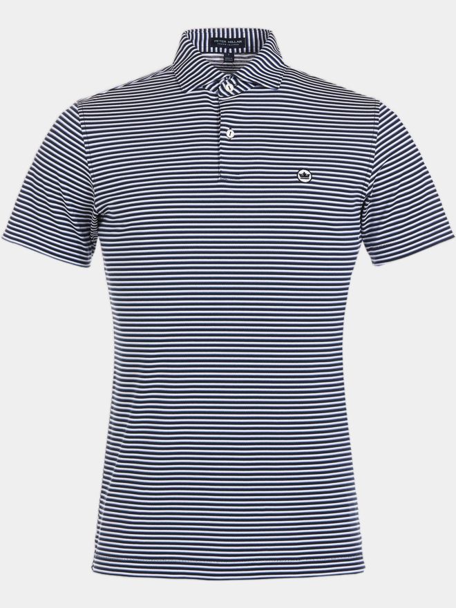 Peter Millar TEMPO PERFORMANCE MESH Halbarm Polo navy
