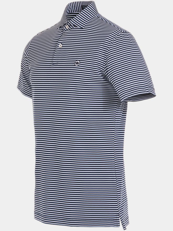 Peter Millar TEMPO PERFORMANCE MESH Halbarm Polo navy