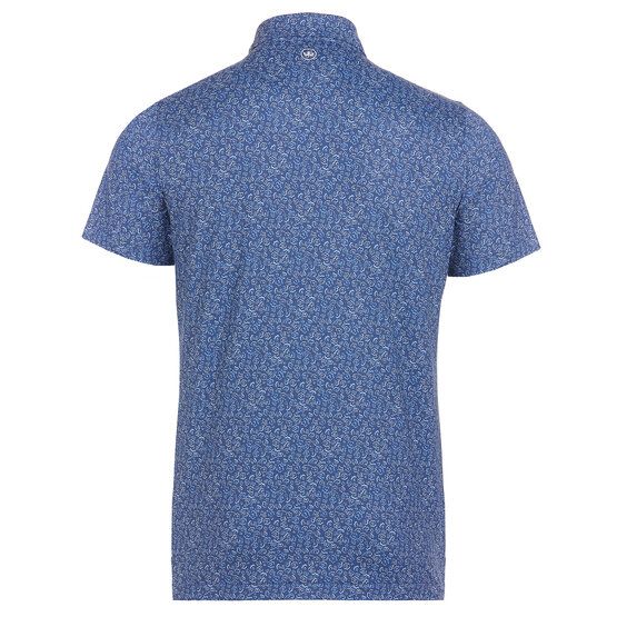 Peter Millar FIELDS OF CARLSBAD PERFORMANCE Halbarm Polo blau