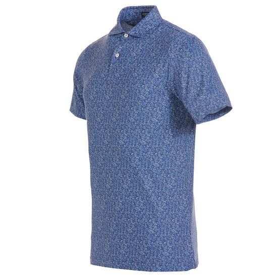 Peter Millar FIELDS OF CARLSBAD PERFORMANCE Halbarm Polo blau