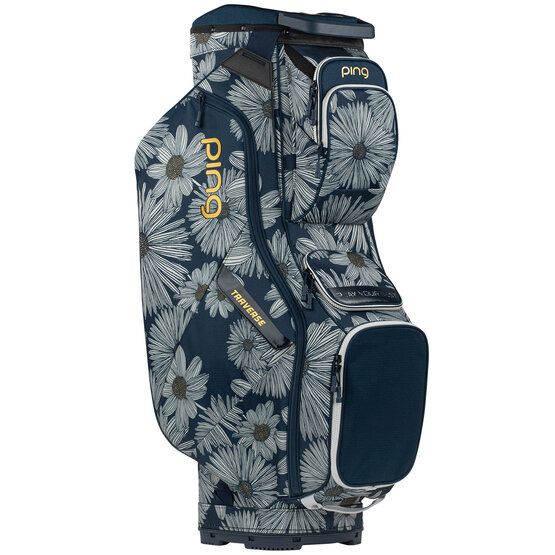 Ping Limited Edition Traverse Blue Floral Cartbag in blau online kaufen Golf House