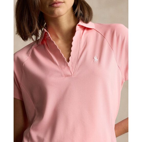 Polo Ralph Lauren  V NECK POLO Half-sleeved polo pink