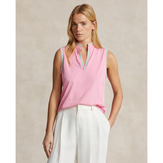 Polo Ralph Lauren  V NECK SPORTY sleeveless polo pink