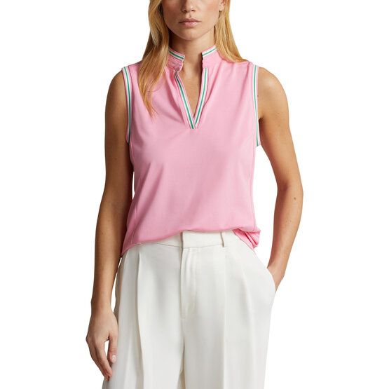 Polo Ralph Lauren  V NECK SPORTY sleeveless polo pink