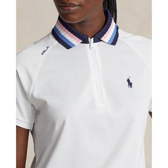 Polo Ralph Lauren  CLASSIC CONTRAST COLLAR half-sleeve polo white