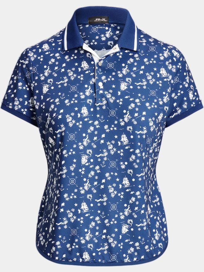 Polo Ralph Lauren PRINT Halbarm Polo royal