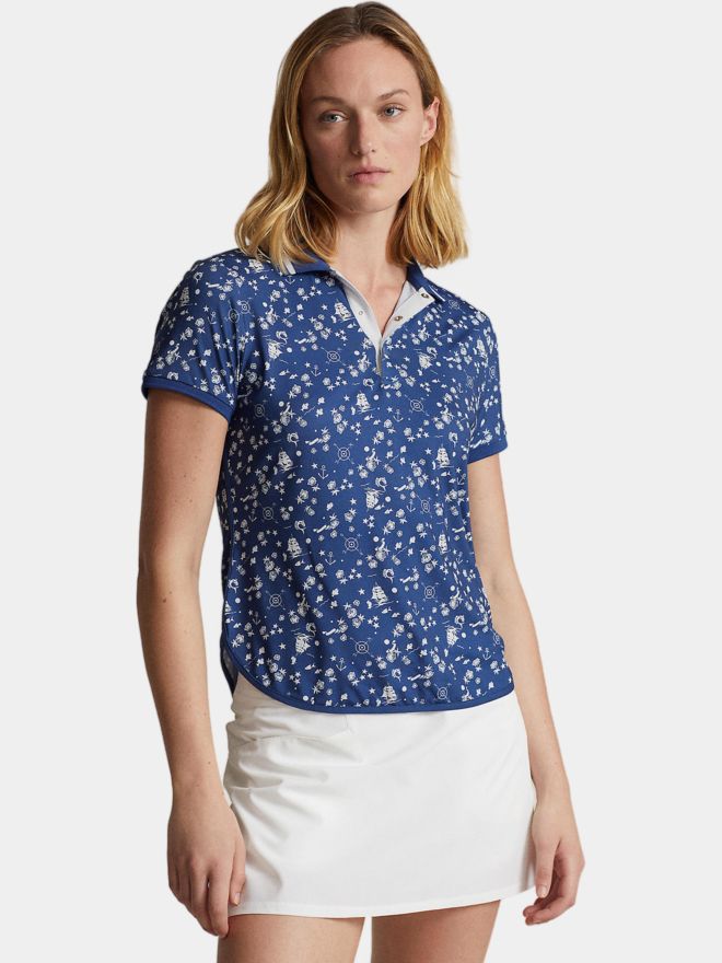 Polo Ralph Lauren PRINT Halbarm Polo royal