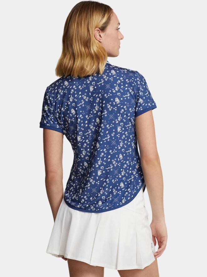 Polo Ralph Lauren PRINT Halbarm Polo royal