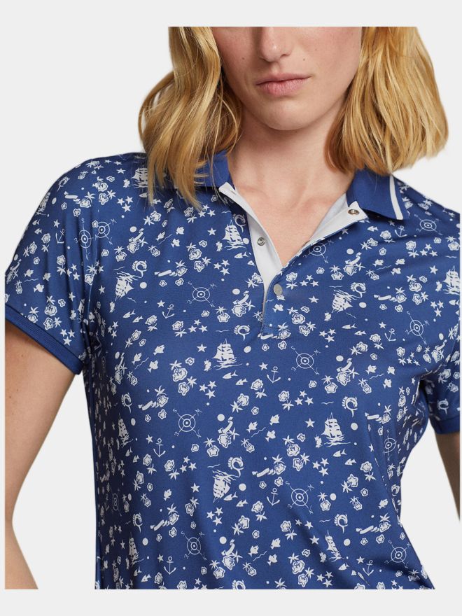 Polo Ralph Lauren PRINT Halbarm Polo royal