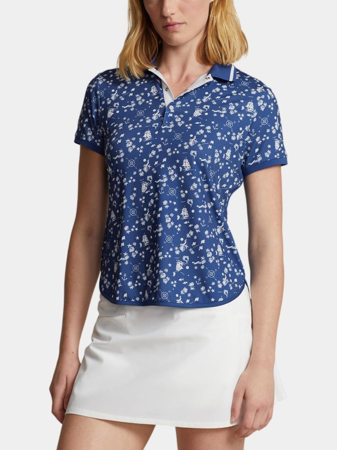 Polo Ralph Lauren PRINT Halbarm Polo royal