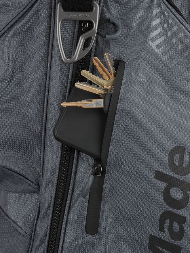 TaylorMade Pro Cart cartbag šedá