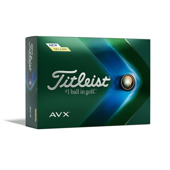 Titleist AVX 2022 Golfbälle gelb