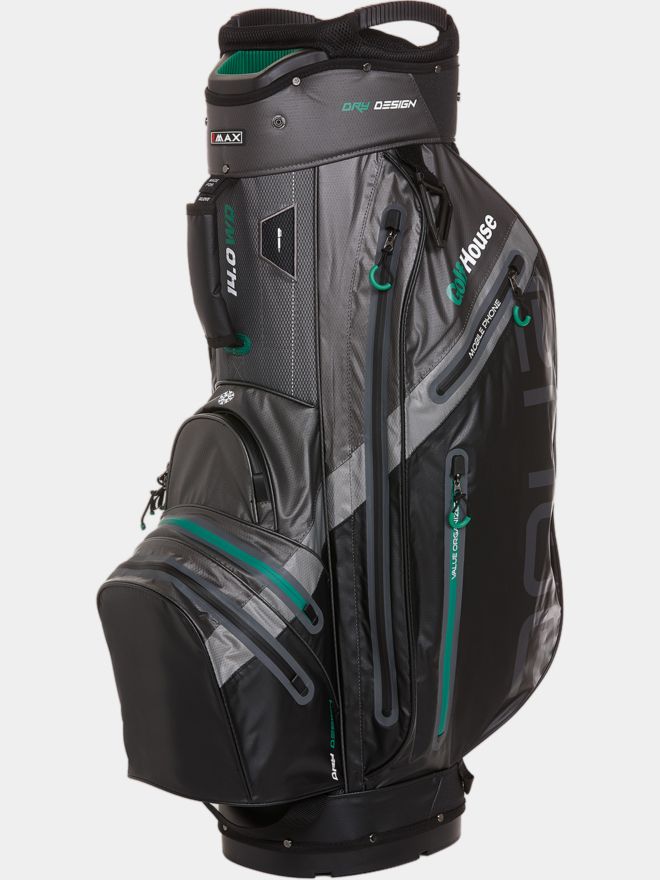 Golf House Aqua Sport Cartbag designed by Big Max schwarz-grau