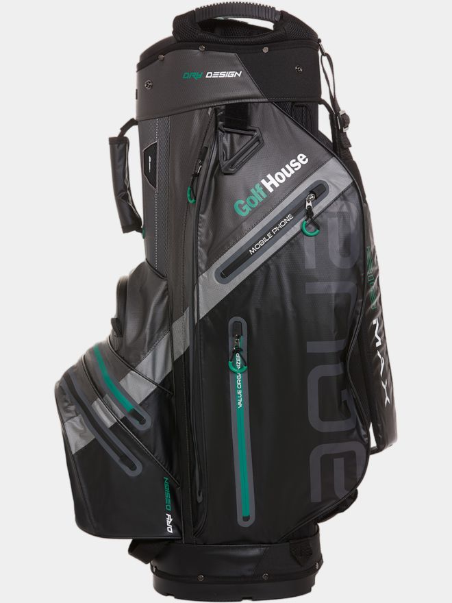 Golf House Aqua Sport Cartbag designed by Big Max schwarz-grau